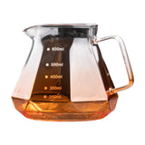 Maxbell Pour over Glass Coffeemaker Drip Coffee Maker for Camping Cafes Home