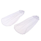 Maxbell Fashion Doll Wedding Bridal Head Veil 12Inch Doll Wedding Clothes Accessories (White) - Aladdin Shoppers
