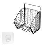 Maxbell Grid Storage Baskets Wall Mount Metal Wire Basket for Kitchen Laundry Pantry 1 Grid