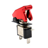 Maxbell 2x12V Car Racing Ignition Switch Panel Red LED Engine Start Push Button Toggle