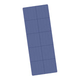 Maxbell Folding Exercise Mat Portable Foldable Yoga Mat for Training Outdoor Balance Dark Blue