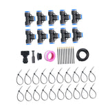 Maxbell Drip Irrigation System Flexible Adjustable for Garden Plants Greenhouse Yard 10m Set