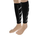 Maxbell Maxbell Unisex Running Athletics Compression Sleeves Calf Leg Shin Splints Black