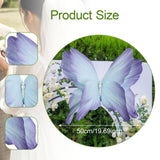 Maxbell Artificial Butterfly Decoration DIY Giant Butterfly for Wedding Bedroom Wall Blue