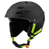 Maxbell Ski Helmet Portable Sports Helmet for Skateboarding Mountain Road Skateboard Black