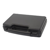 Maxbell Plastic Tool Storage Box with Handle Hard Carrying Case for Travel Transport 35.5x26.5x9cm