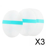 Maxbell 3xThigh Tapes Wear Resistant Transparent Anti Chafe for Outdoor Sports Fitness 12PCS