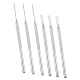 Maxbell 6Pcs Clay Pin Tools Pottery Sculpting Tools for Ceramics Claywork DIY Crafts