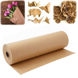 5 Rolls 30m Kraft Packing Parcel Paper DIY Gift Flower Wrapping Arts 30cm