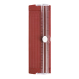 Maxbell Paper Trimmer Two Way A4 Paper Cutter Slider for Craft Projects Photo Coupon Red
