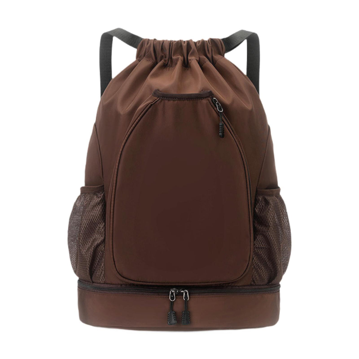 Maxbell Drawstring Backpack Rucksack Portable Tennis Bag for Workout Outdoors Travel