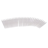 Maxbell 60Pcs 35mm 2BA Thread Plastic Dart Stems Shafts Soft Tip Darts White & Black
