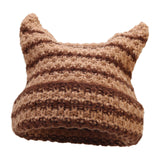 Maxbell Women Winter Hat Cute Winter Warm Beanie Cap for Hiking Travel Autumn Winter Brown