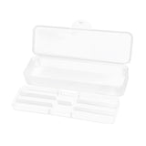 Maxbell Maxbell Two Layer Storage Box Nail File Dotting Drawing Brush Container Case c