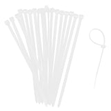 Maxbell Maxbell 20Pcs Adjustable Self Locking Nylon Cable Ties for Home Diving Garage White