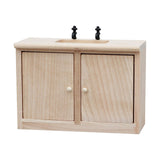 Maxbell 1:12 Scale Dollhouse Sink Ornaments Dollhouse Decoration Miniature Furniture