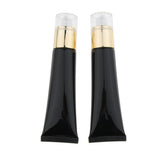 Maxbell Maxbell 2 Pieces Plastic Squeeze Bottle Empty Makeup Liquid Foundation Pump Tube