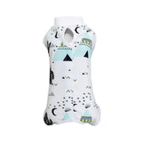 Maxbell Maxbell Cat Recovery Suit Cat Bodysuit Vest for Male and Female Dogs Female Cat Plant Pattern S