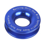 Maxbell Recovery Ring Emergency Recovery Gear Lightweight Rescue Ring for Truck Blue