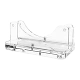 Maxbell Vertical Acrylic Laptop Mini PC Holder Accessory Multifunctional Transparent