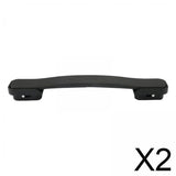 Maxbell 2xSuitcase Luggage Handle Wear Resistan Flexible Portable Carry Handles Black