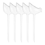Maxbell 5x Bird Shaped Plant Watering Globes Planter Indoor Plants Automatic Waterer Clear