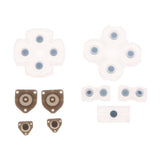 1 Set Buttons Conductive Rubber Pad for PS4 Controller + USB Charging Port