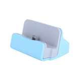 Maxbell Maxbell Desktop Double Side Micro USB Charger Dock Data Sync for Android Phone Blue