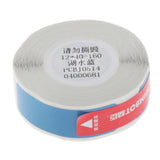 Maxbell 2 Pieces Thermal Label Printer Price Tag Address Sticker Paper Roll
