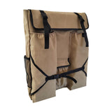 Maxbell Art Artwork Case Canvas Sketch Bag for Drawing Teaching Meetings Sketching Khaki