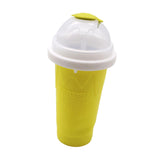 Maxbell Ice Slush Cup Homemade Fast Cooling Creative Milk and Ice Cream Make Holiday Yellow