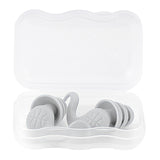 Maxbell Swimming Ear Plugs with Box Reusable for Sleeping Diving Bathing Gray