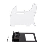 Maxbell Double Pickup Humbucker Bridge +3 Ply Pickguard for TL Electric Guitar Parts