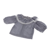 9xAdorable 12inch Girl Doll Mini Shirt Top Outfit for Blythe Dolls Stripe