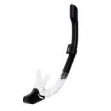 Maxbell Maxbell Silicone Scuba Snorkeling Diving Breath Tube Swimming Dry Snorkel Black