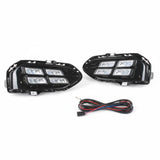 Light-emitting diode brightness, Fog Light Assembly, Compatible with 14-23 GK5, High Power White 18-20 Fit Four-eye