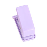 Maxbell 2xMini Single Hole Puncher Punch Handheld for Paper Handcraft Clipboard Sturdy Purple