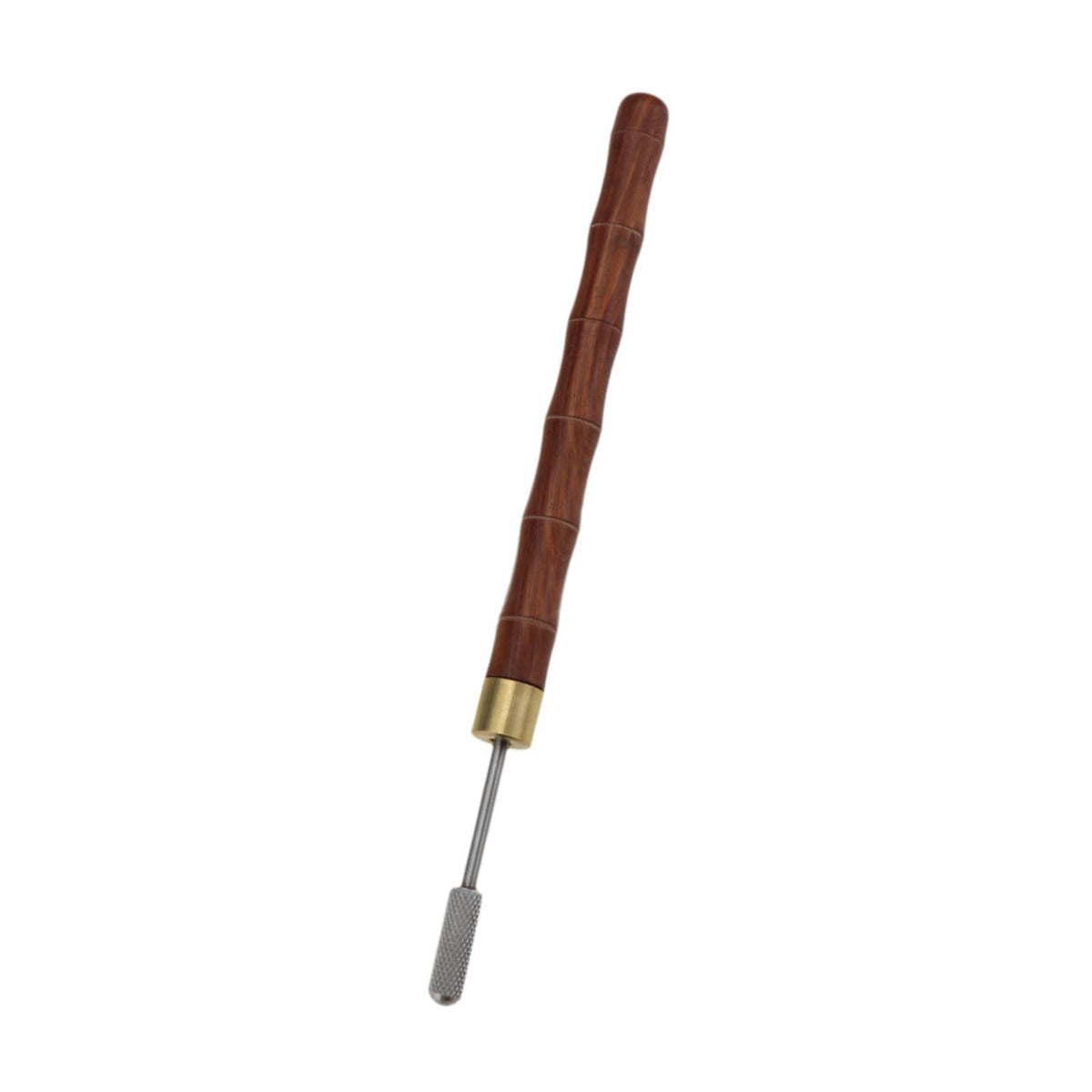 Maxbell Edge Dye Pen Professional Portable DIY Leather Edge Pen Painting Accessories Red Silver