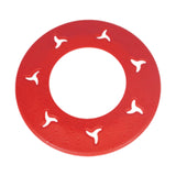 Maxbell Interactive Dog Toy Floating Flying Saucer Chase Play Summer Dog Flying Disc Red