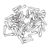 Maxbell 100pcs Fishing Quick Change Hawaiian Snaps Swivels Baits Lures Clip Links