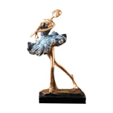 Ballerina Girls Figurine Gift Ballerina Girls Statue for Decor TV Stand Shelf Style A