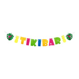 Maxbell Hawaiian Style Banner Bunting Garlands Summer Party Hanging Decor Colorful