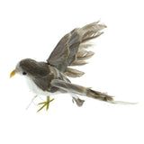 Maxbell Simulation Feathered Flying Birds Taxidermy Home Garden Decor Ornament grey - Aladdin Shoppers