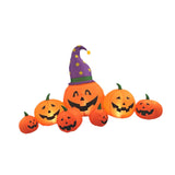 Maxbell Halloween Inflatable Pumpkin Decoration 8.04ft Yard Decor for Halloween Lawn