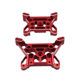 Maxbell 2x Upgrade Parts Front and Rear Metal Shock Tower for 1:10 Scale 10208 Parts red