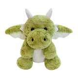 Maxbell Soft Cartoon Flying Dragon Pillow Doll for Living Room Spring Festival Couch Green