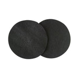 Maxbell 2x2 Pieces Oil Drain Splash Pad Car Oil Changing Transmission Drain Pan Mat Round 45cm