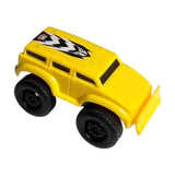 Maxbell Magnetic Wall Climbing Toy Car Anti Gravity for Kids Inertial Levitation Toy Yellow