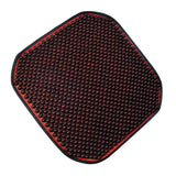 Maxbell Bead Seat Cushion Versatile Car Interior Accessory for SUV Office Chair Red Brown
