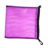 Maxbell Maxbell Durable Mesh Nets Bag Pouch Golf Tennis Ball Carrying Holder Storage Purple